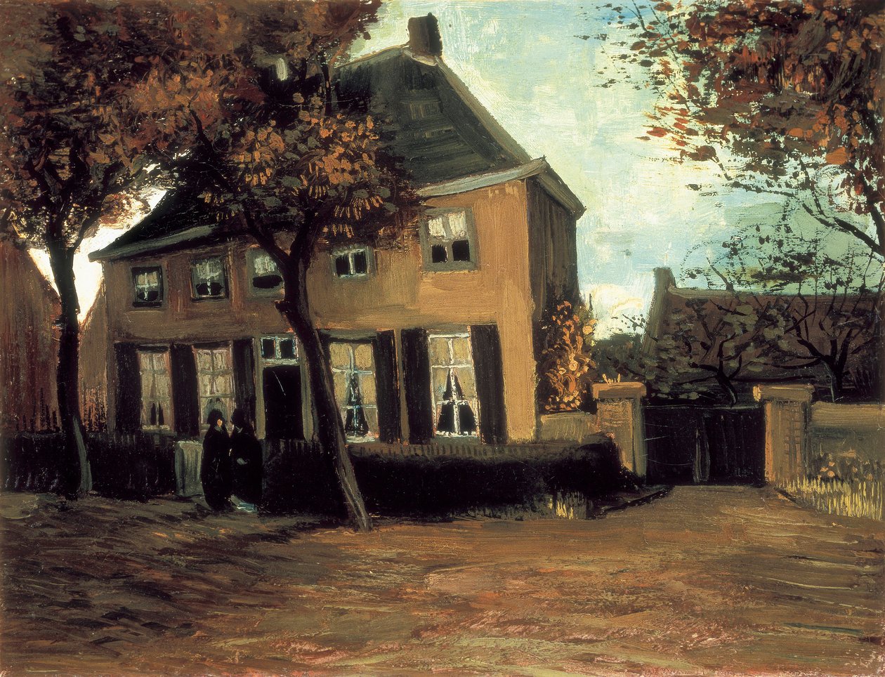 Dom parafialny w Nuenen autorstwa Vincent van Gogh