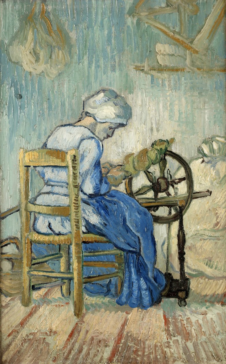 Prządka autorstwa Vincent van Gogh