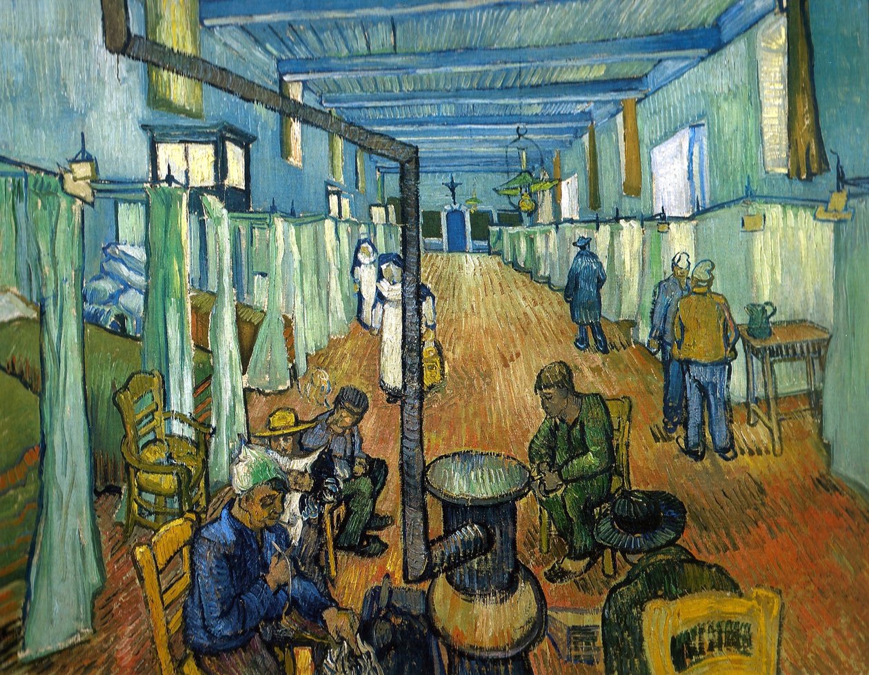 Oddział w szpitalu w Arles autorstwa Vincent van Gogh