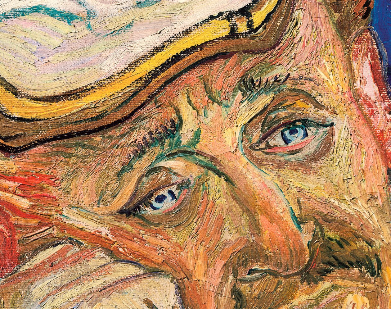 Doktor Paul Gachet, szczegół autorstwa Vincent van Gogh