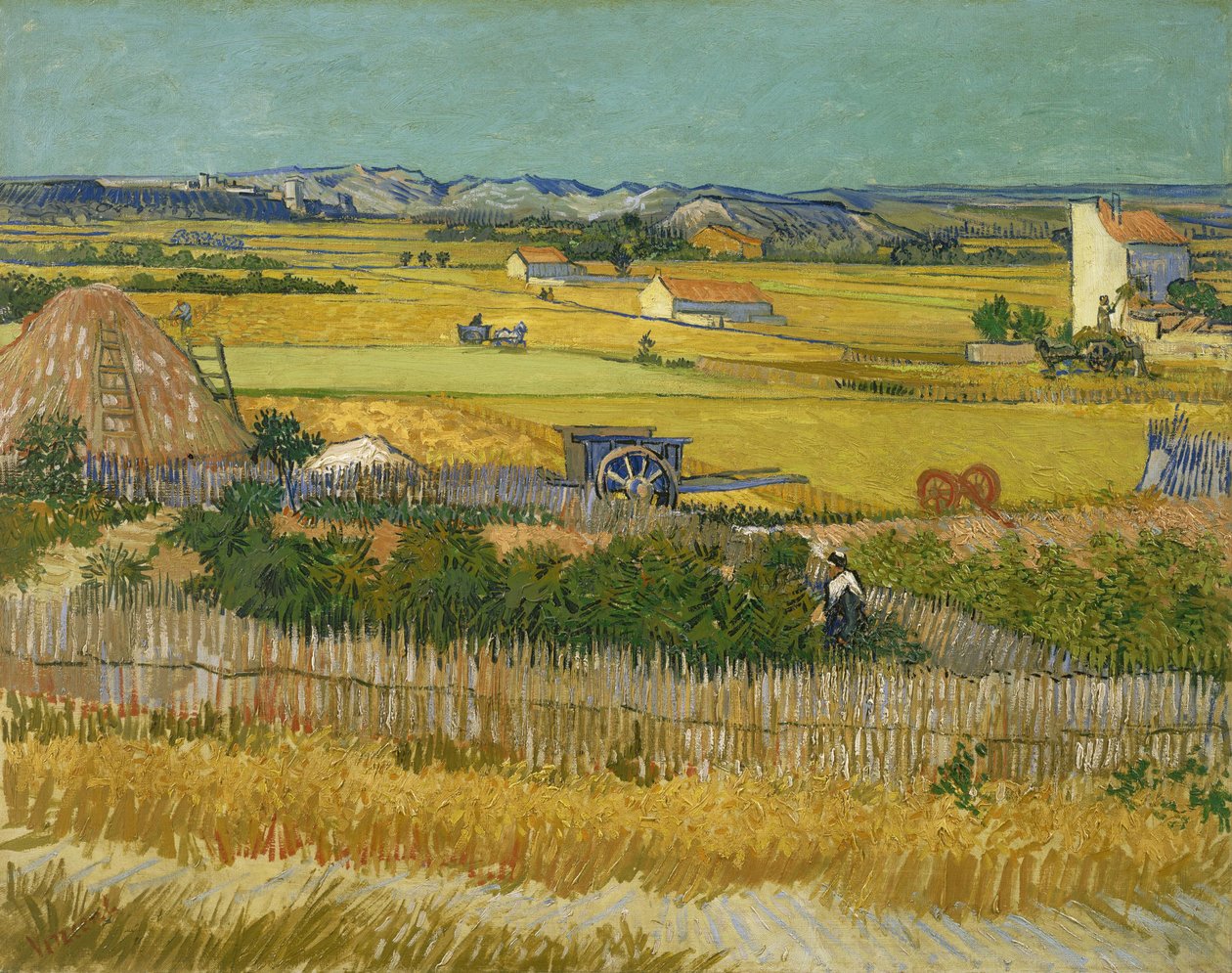Żniwa, 1888 autorstwa Vincent van Gogh