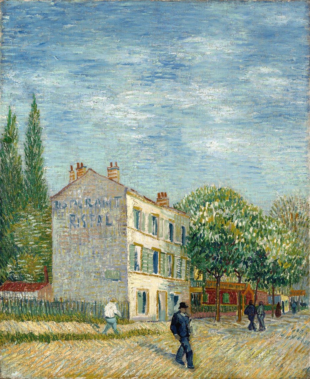 Restauracja Rispal w Asnières autorstwa Vincent van Gogh