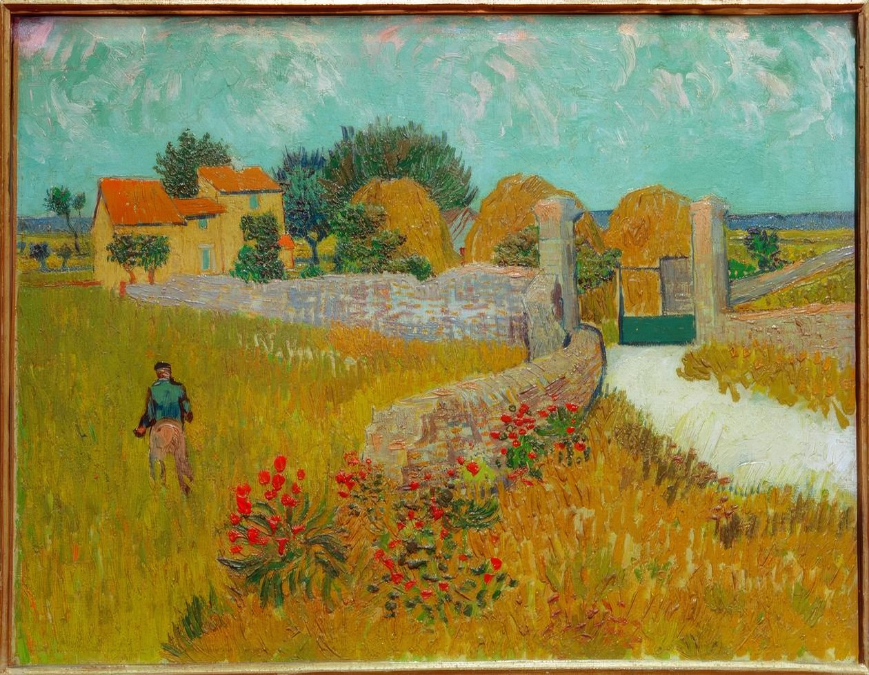 Mas de Prowansja autorstwa Vincent van Gogh