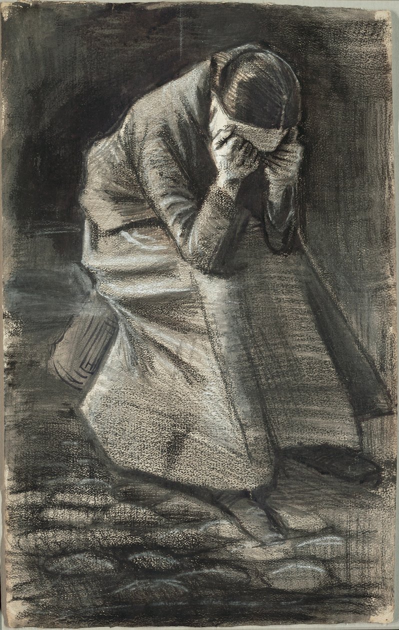 Płacząca kobieta autorstwa Vincent van Gogh
