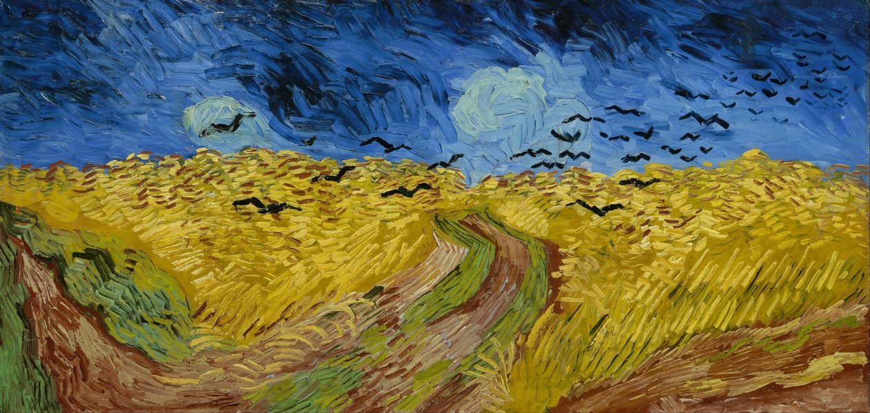 Pole pszenicy z krukami autorstwa Vincent van Gogh