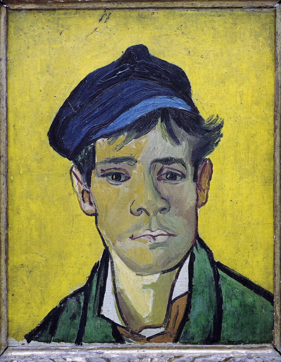 Młody człowiek w kapeluszu autorstwa Vincent van Gogh