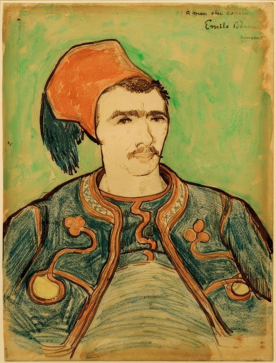 Zuave autorstwa Vincent van Gogh