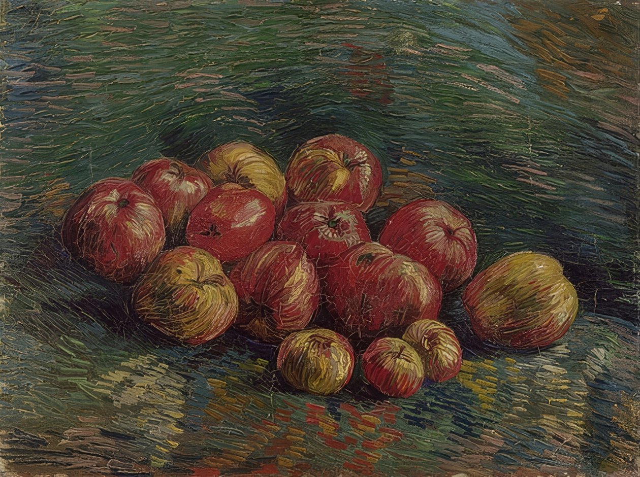 Jabłka. 1887 autorstwa Vincent van Gogh