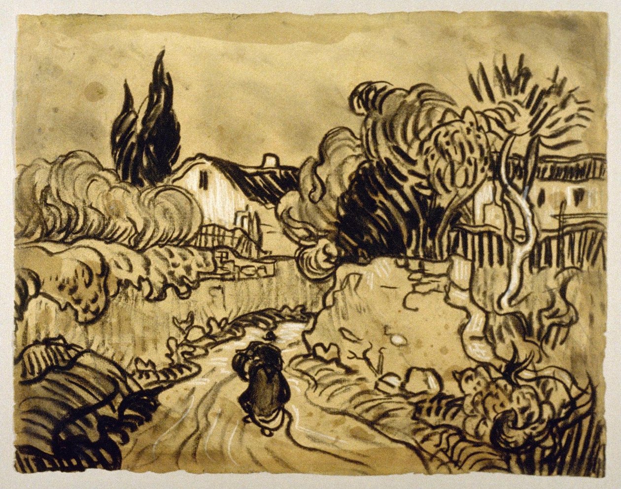 Krajobraz Auvers (1890) autorstwa Vincent van Gogh