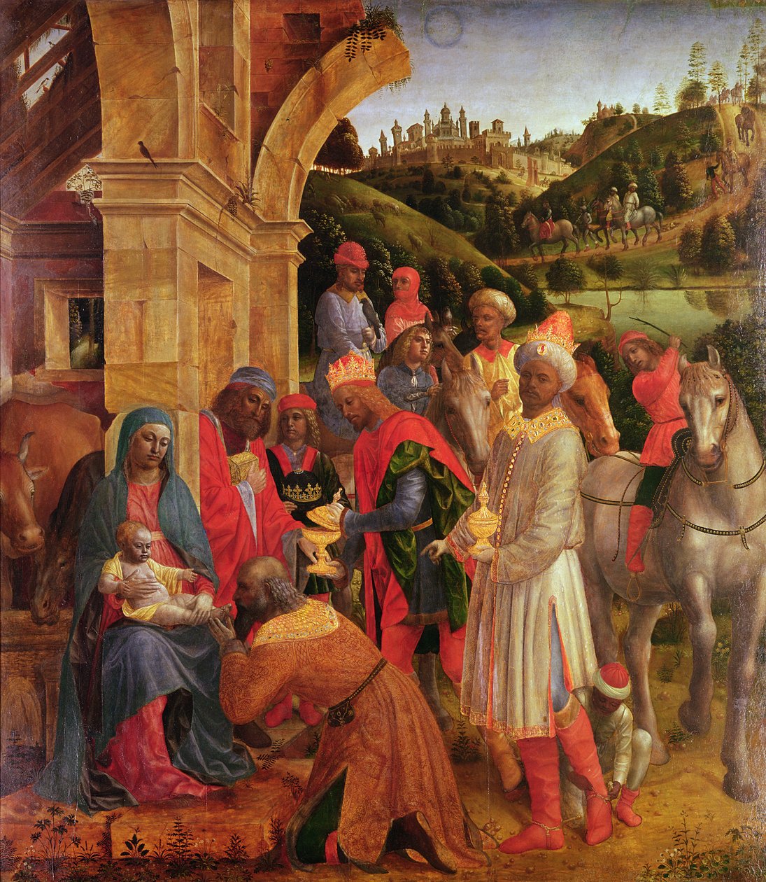 Adoracja Królów autorstwa Vincenzo Foppa