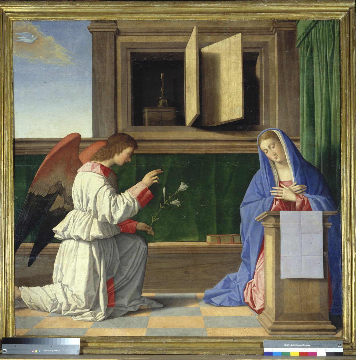 zwiastowanie autorstwa Vincenzo di Biagio Catena