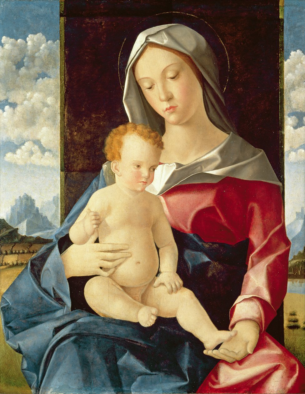 Madonna z Dzieciątkiem, ok. 1510 autorstwa Vincenzo di Biagio Catena