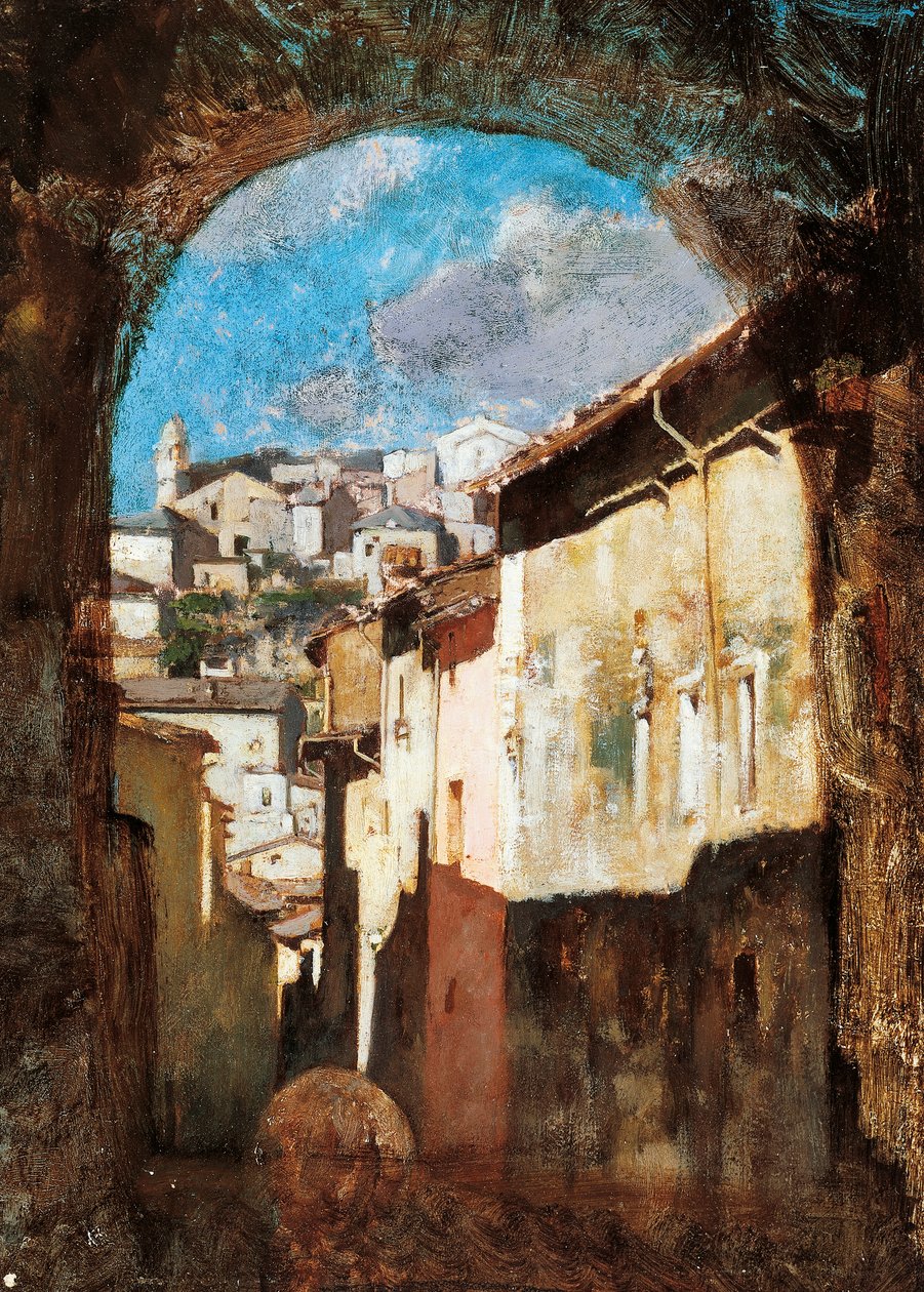 Palestrina – Vincenzo Cabianca (1827-1902) autorstwa Vincenzo Cabianca