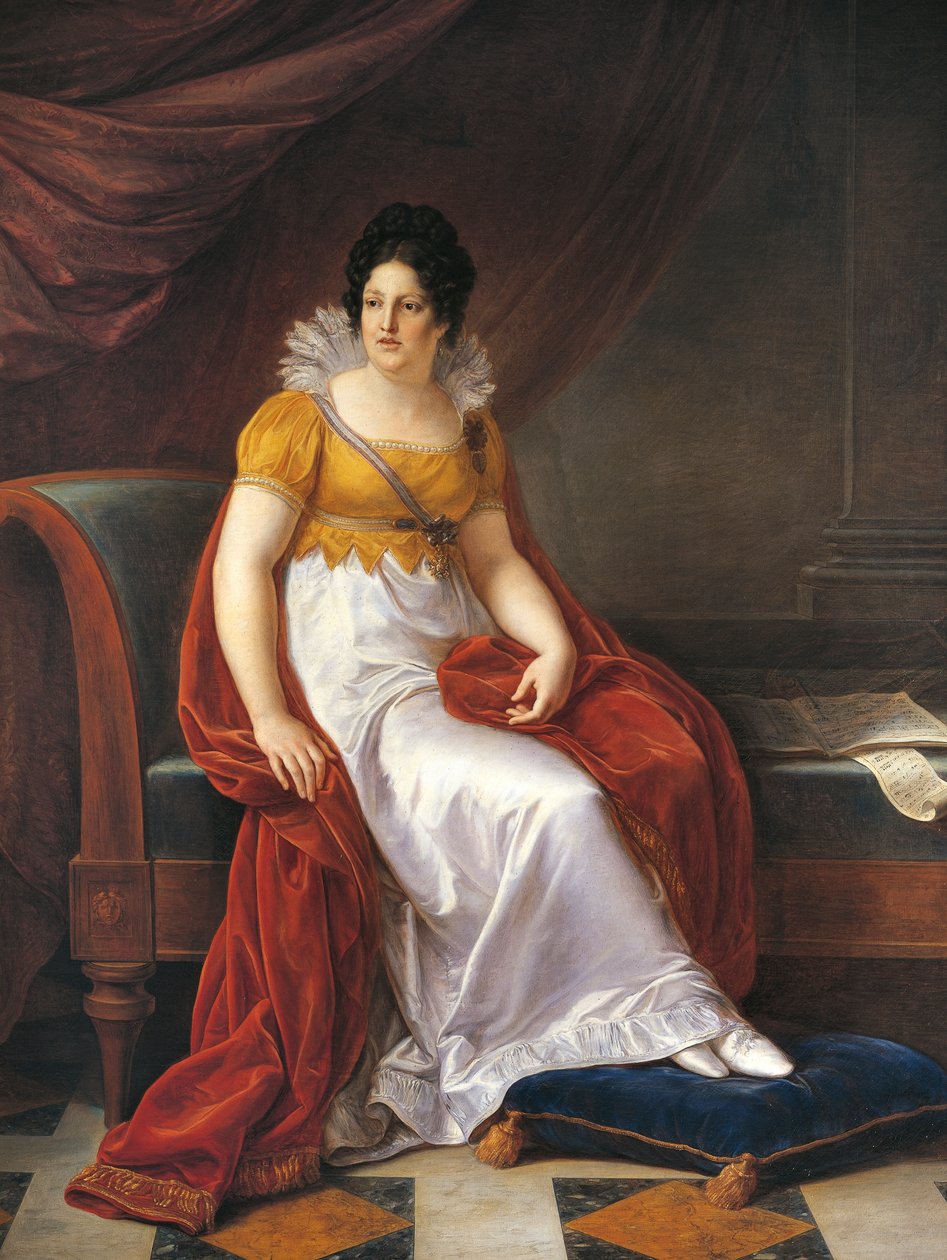 Portret Marii Louise, księżnej Parmy (Wiedeń) autorstwa Vincenzo Camuccini
