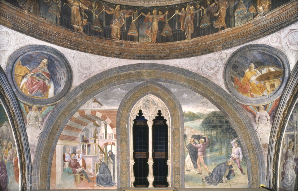 Sceny podobne do św. Piotra Męczennika, 1466-68 autorstwa Vincenzo Foppa