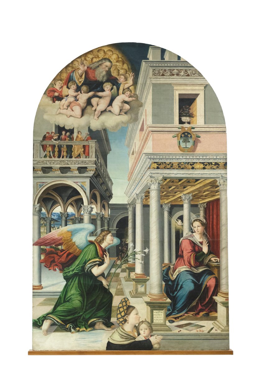 Zwiastowanie autorstwa Vincenzo Pagani