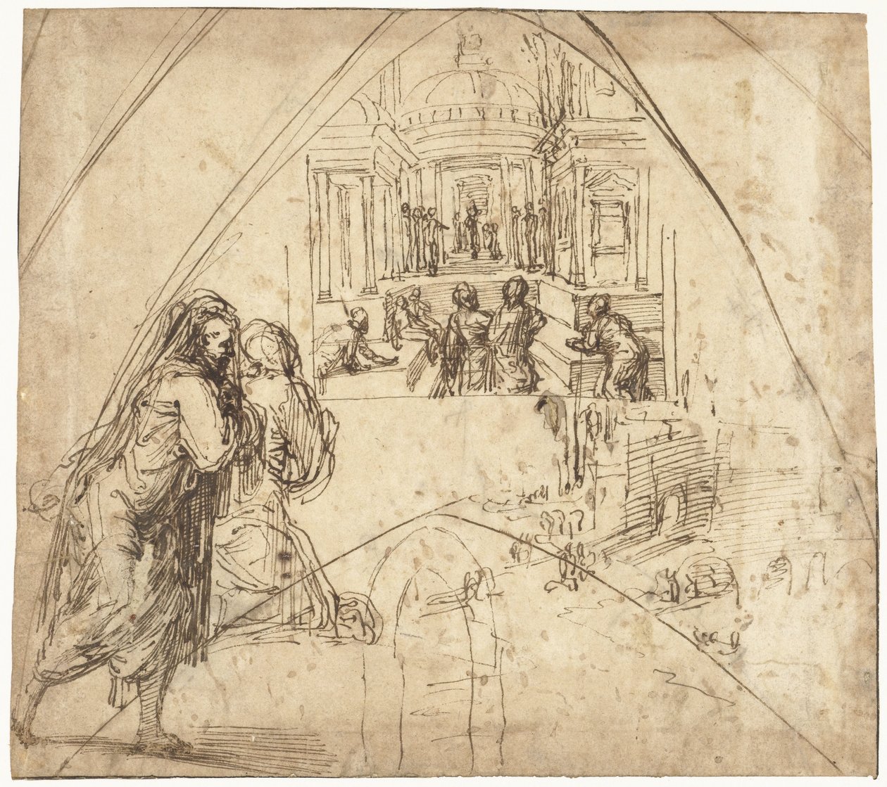 Świątynia Maryi autorstwa Vincenzo Tamagni da San Gimignano