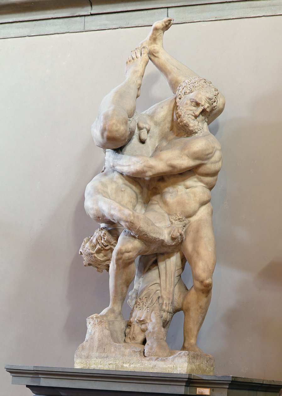 Herkules i Diomedes, ok. 1560 (marmur) autorstwa Vincenzo di Raffaello de