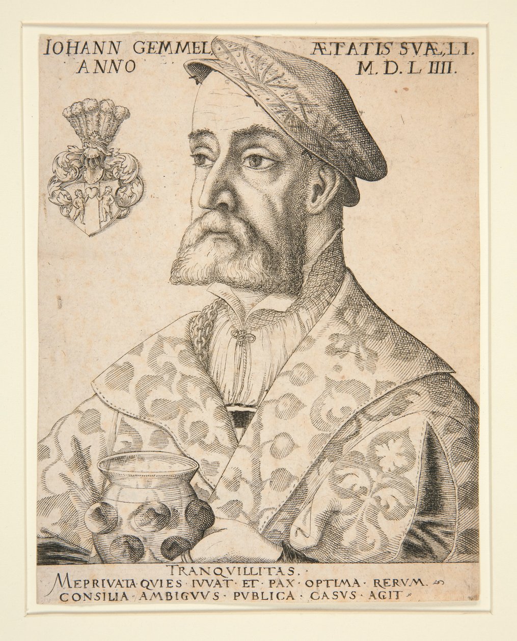 Portret Joannes Gemmel autorstwa Virgil Solis