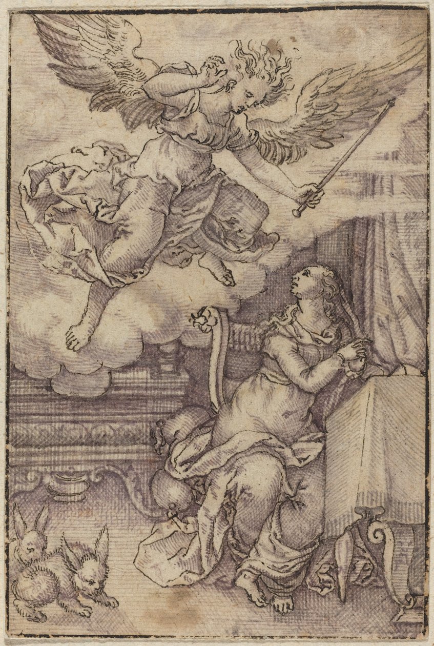 Zwiastowanie autorstwa Virgil Solis
