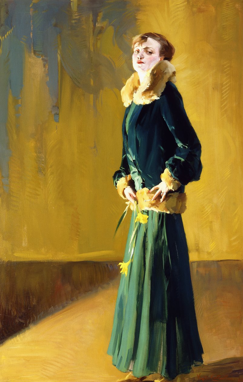 Dama w zieleni autorstwa Virgilio Constantini