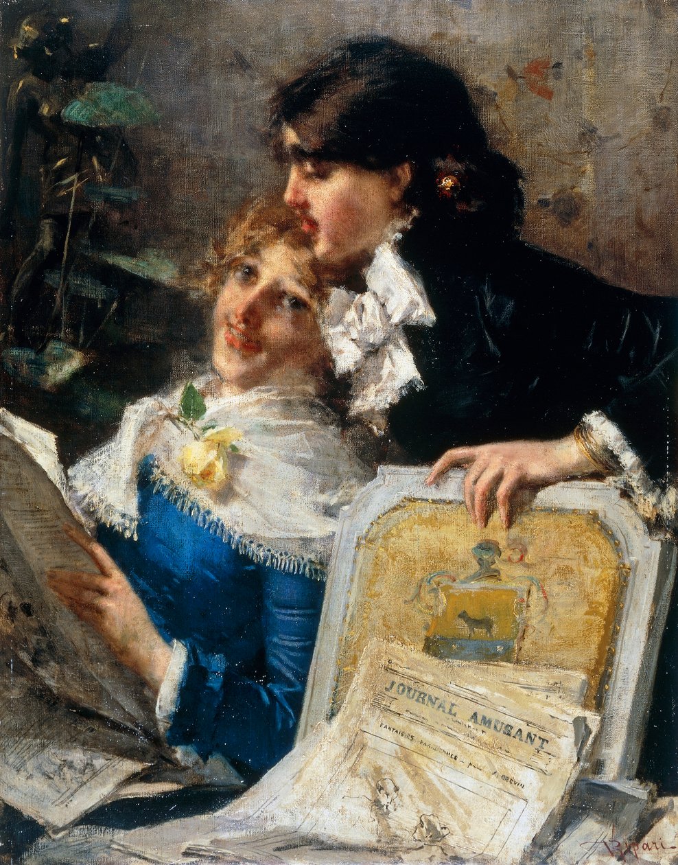 Zakochani autorstwa Virgilio Ripari