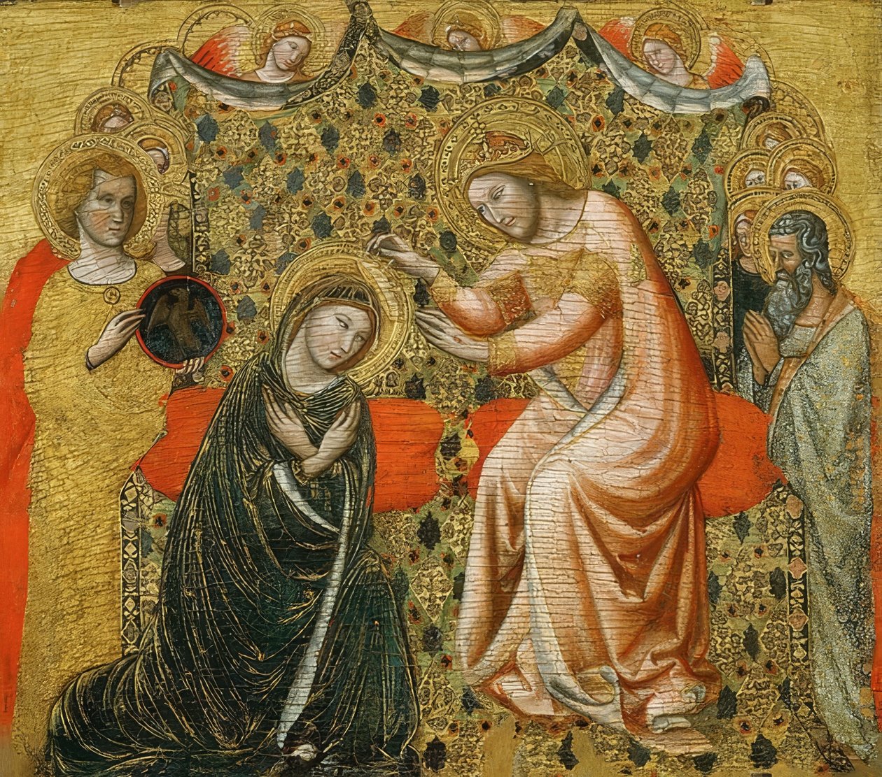 Koronacja Marii autorstwa Vitale da Bologna