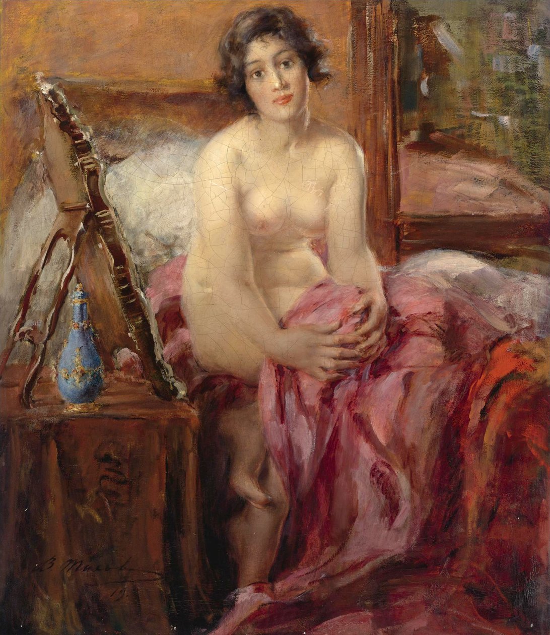 Nagi portret autorstwa Vitaly Gavrilovitsj Tichov