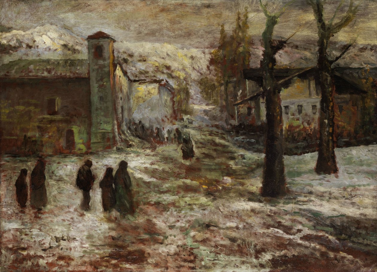 Nieszpory w Polcenigo autorstwa Vittore Antonio Cargnel