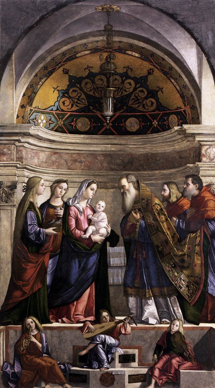 Ofiarowanie Jezusa w świątyni autorstwa Vittore Carpaccio