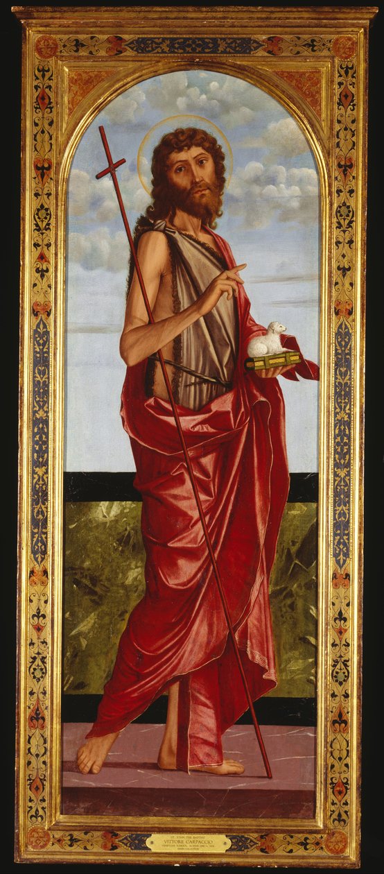 Święty Jan Chrzciciel autorstwa Vittore Carpaccio