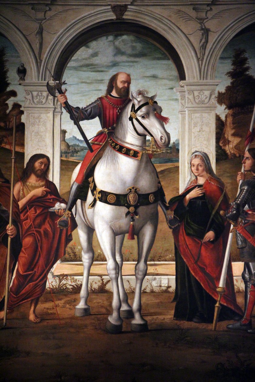 San Vitale na koniu autorstwa Vittore Carpaccio