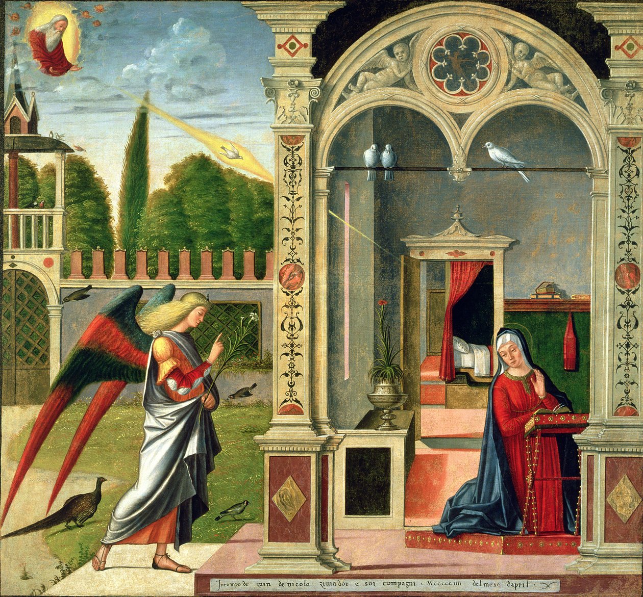 Zwiastowanie autorstwa Vittore Carpaccio