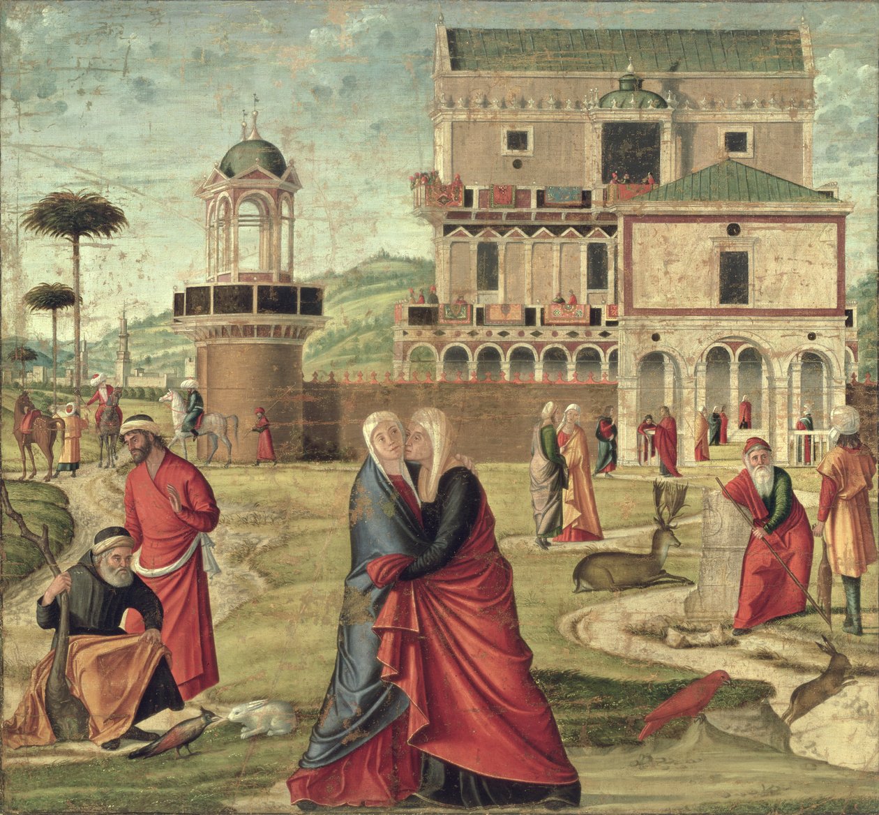 Nawiedzenie Matki Boskiej autorstwa Vittore Carpaccio