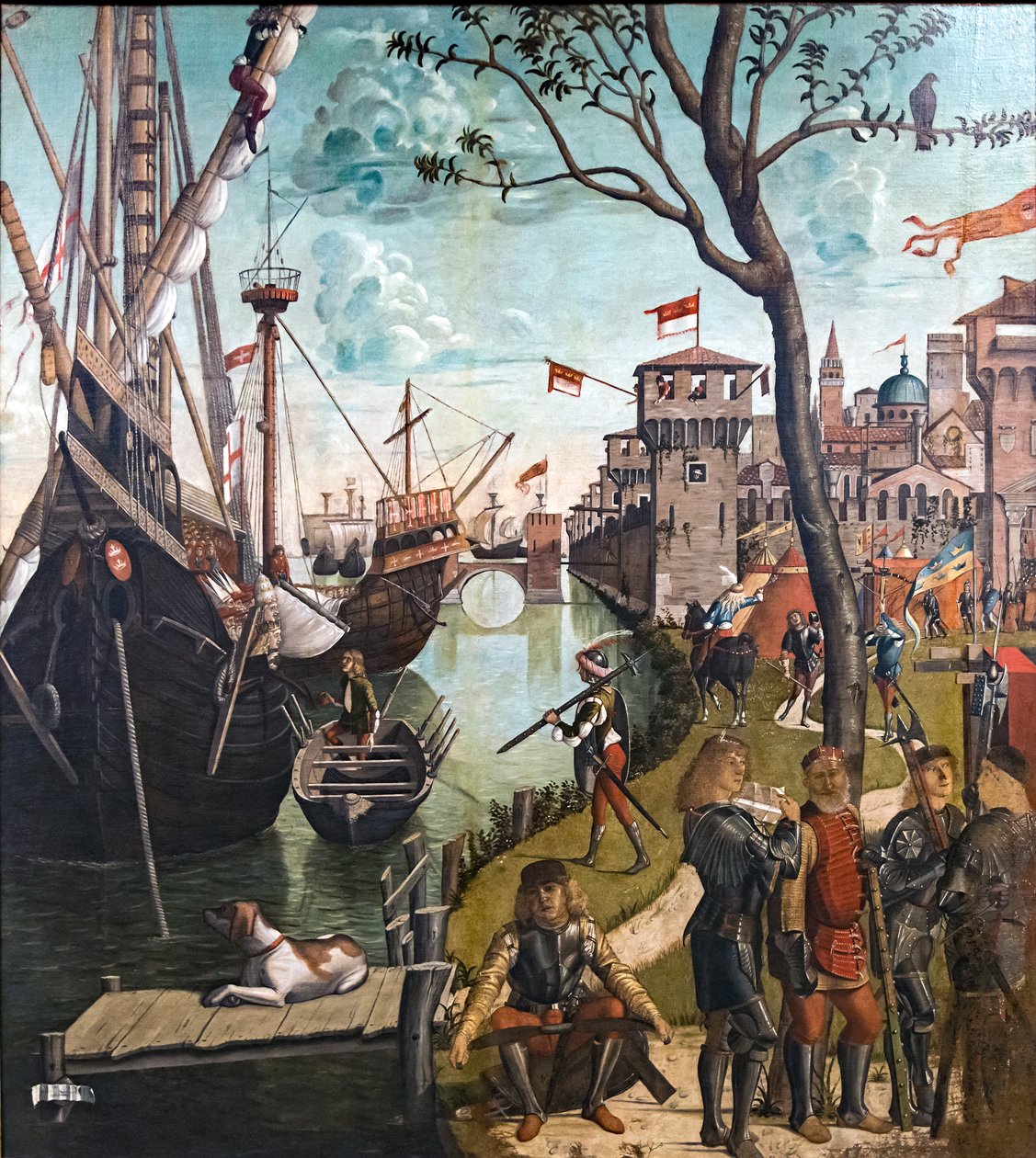 Przyjazd do Kolonii autorstwa Vittore Carpaccio