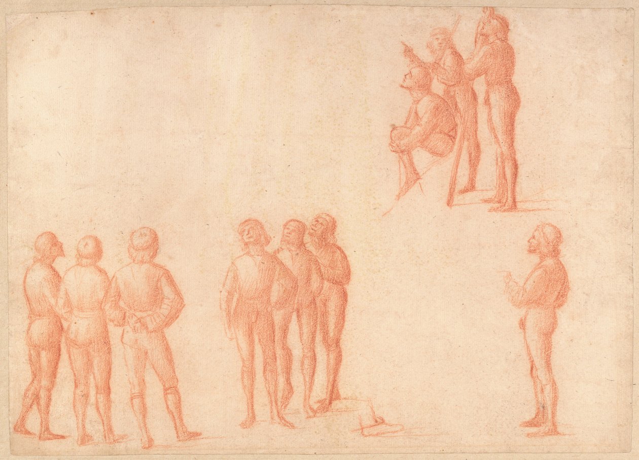 Grupy postaci męskich autorstwa Vittore Carpaccio