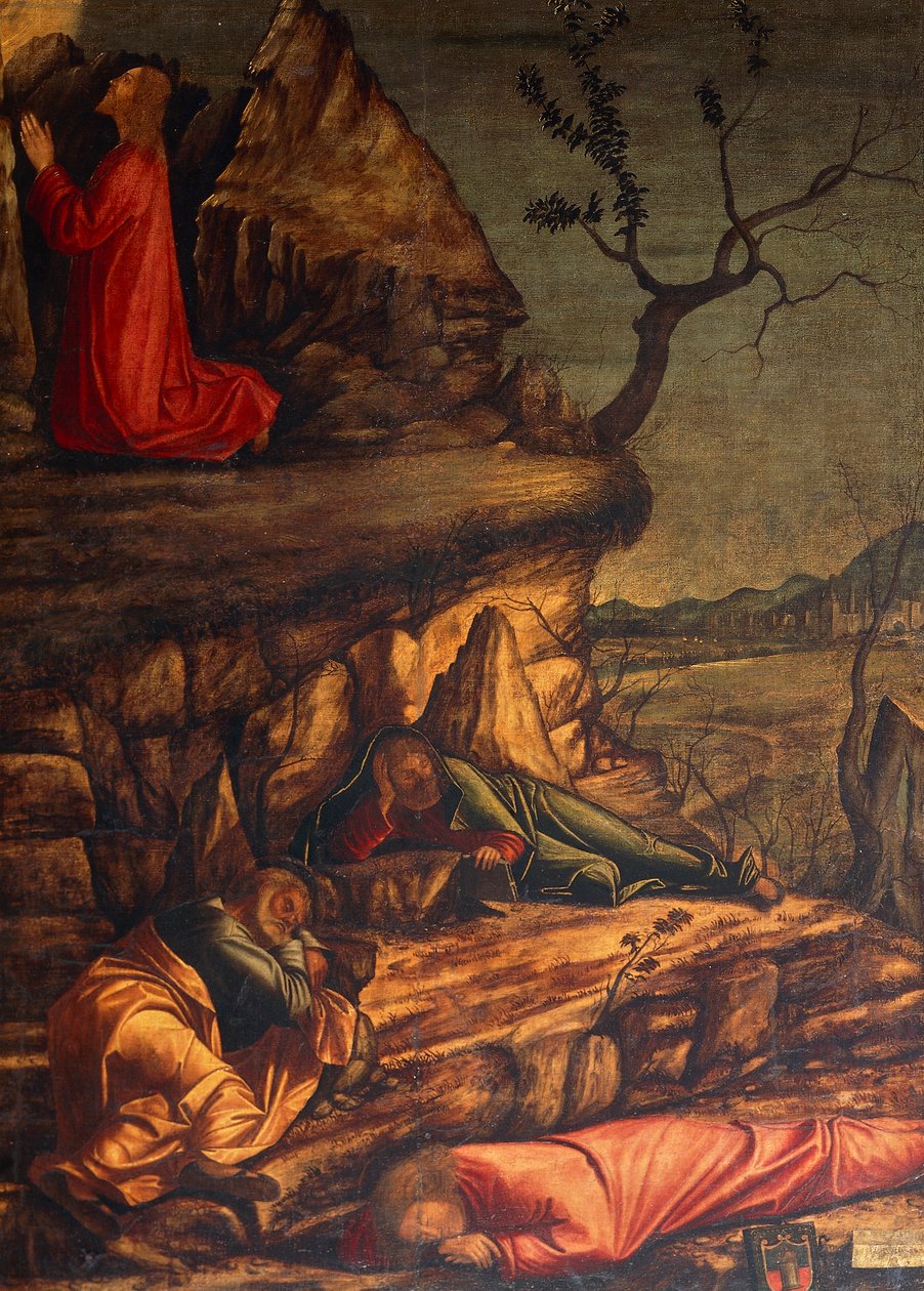 Jezus w ogrodzie Getsemane lub Modlitwa w ogrodzie autorstwa Vittore Carpaccio