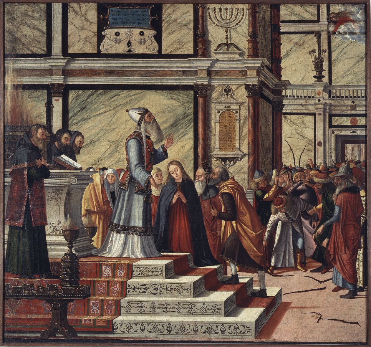 Małżeństwo Dziewicy autorstwa Vittore Carpaccio