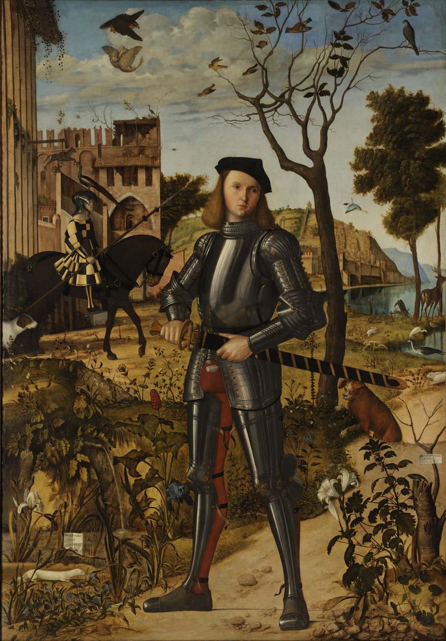 Portret rycerza autorstwa Vittore Carpaccio