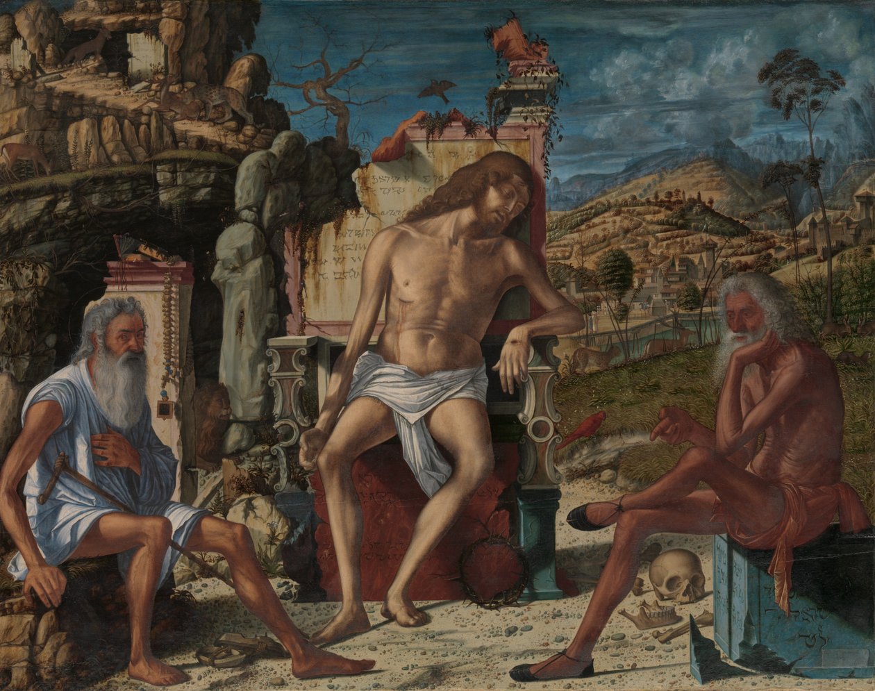 Medytacja o Męce Pańskiej, ca. 1490. autorstwa Vittore Carpaccio