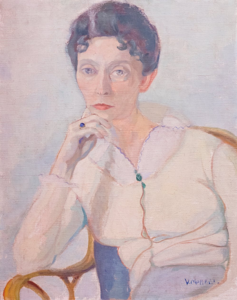 Portret autorstwa Vittoria Morelli