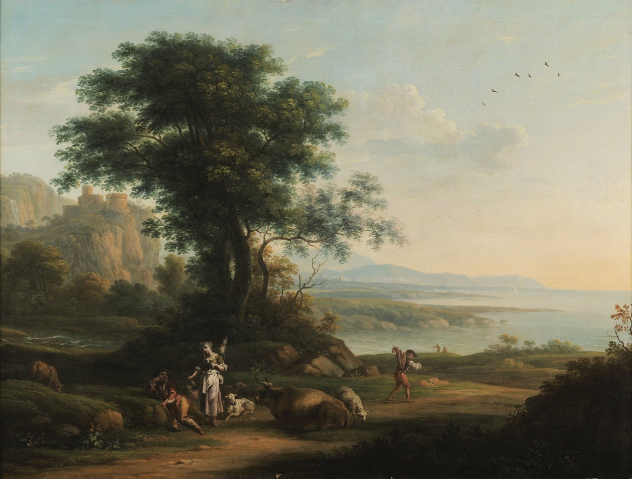 Scena duszpasterska autorstwa Vittorio Amedeo Cignaroli