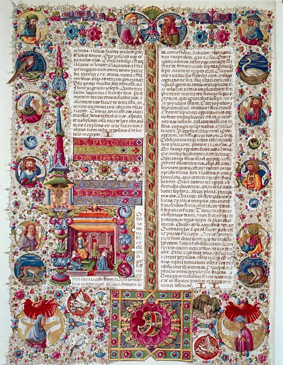 Strona rękopisu Biblii Borso d