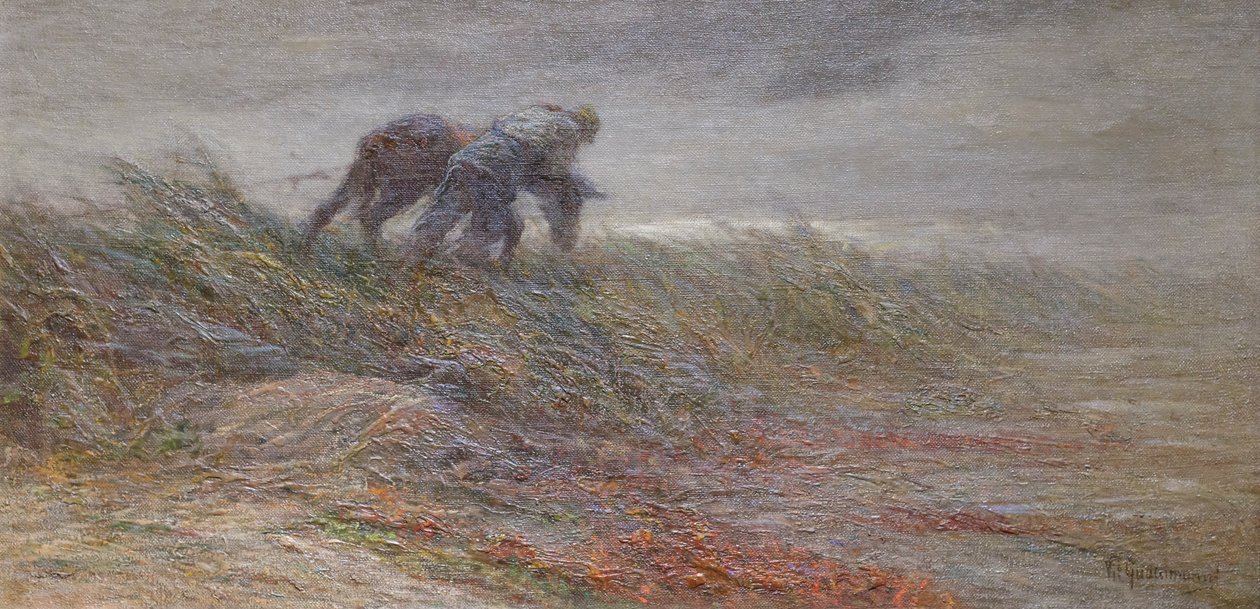 A ostry wiatr jego pierś złamał autorstwa Vittorio Guaccimanni