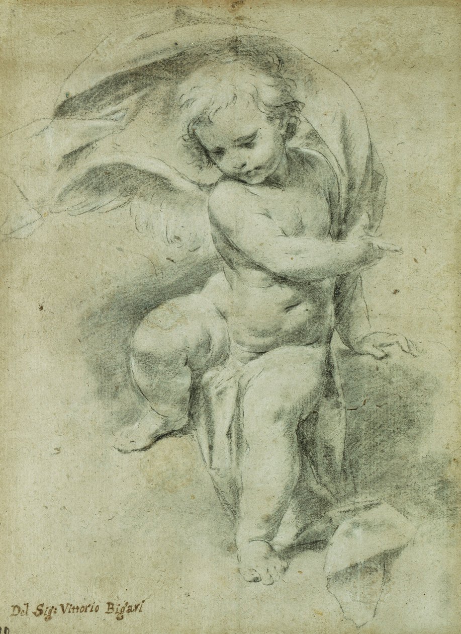 Anioł, autorstwa Vittorio Maria Bigari
