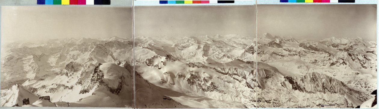 Panorama Alp autorstwa Vittorio Sella