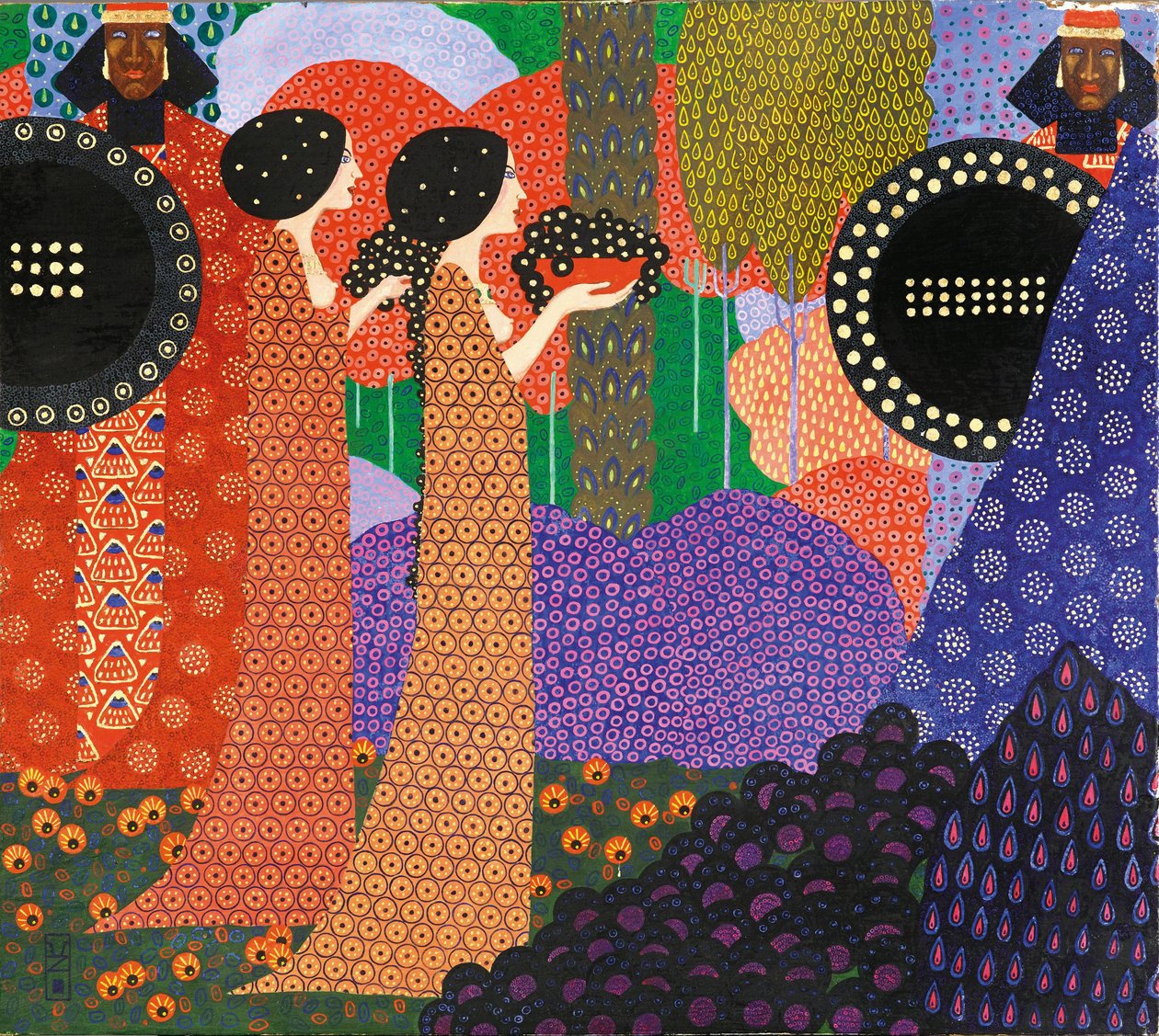 Tysiąc i jedna noc, 1914. autorstwa Vittorio Zecchin