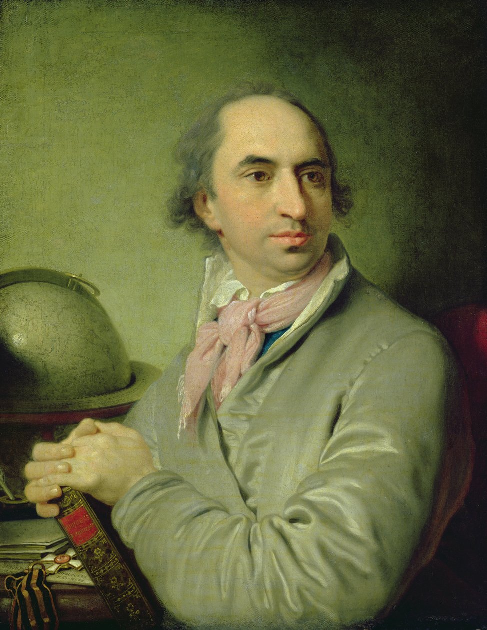 Portret Aleksandra Semenowicza Chvostova (1753-1820), 1801 autorstwa Vladimir Lukich Borovikovsky