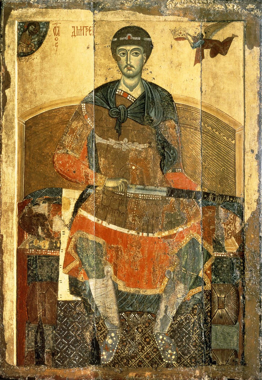 Św. Demetriusz z Salonik autorstwa Vladimir Suzdal School