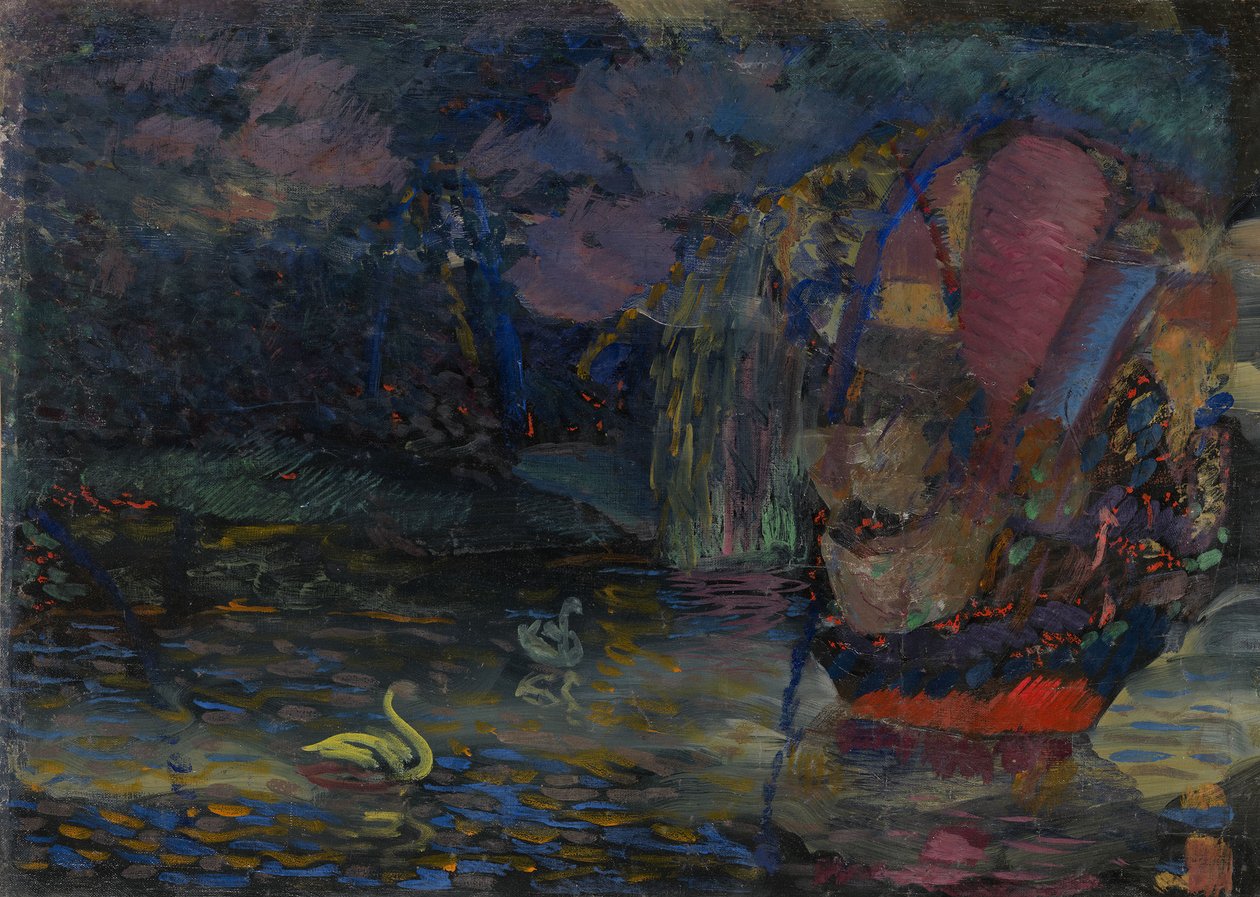 Jezioro Wróżek, 1909-1910 autorstwa Daniel Vladimir Baranoff Rossine